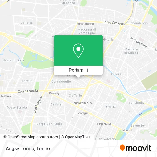 Mappa Angsa Torino