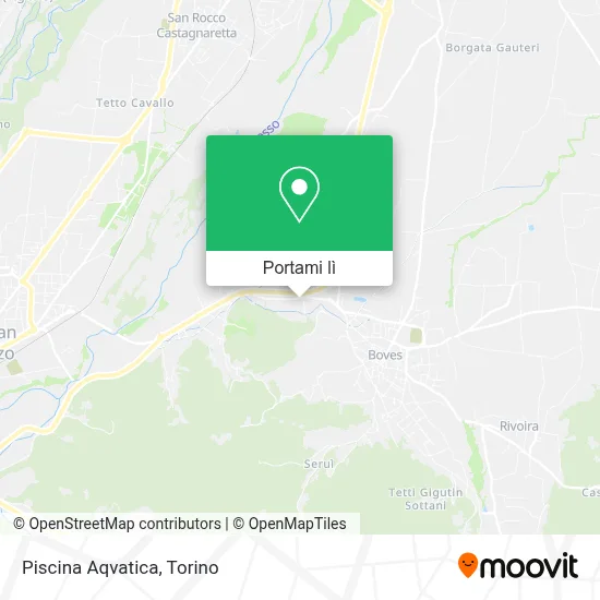 Mappa Piscina Aqvatica