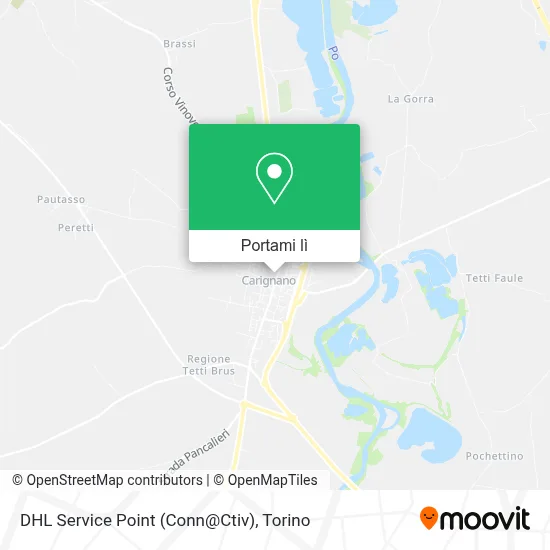 Mappa DHL Service Point (Conn@Ctiv)