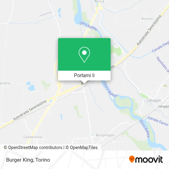 Mappa Burger King