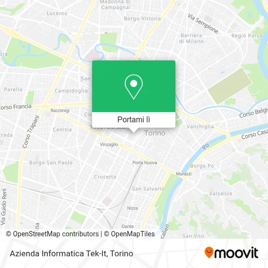 Mappa Azienda Informatica Tek-It
