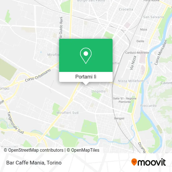 Mappa Bar Caffe Mania