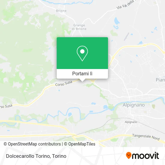 Mappa Dolcecarollo Torino
