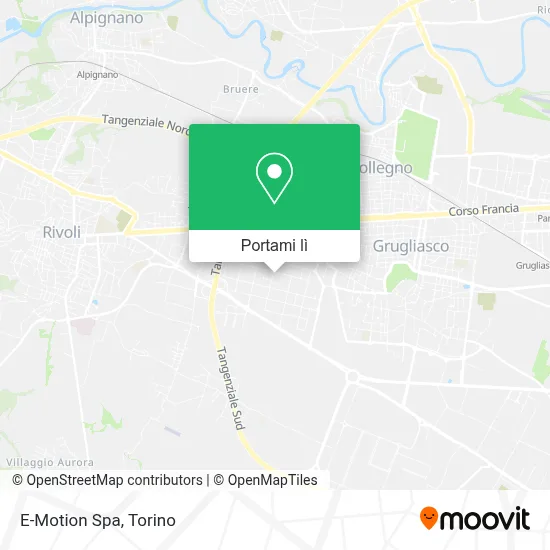 Mappa E-Motion Spa