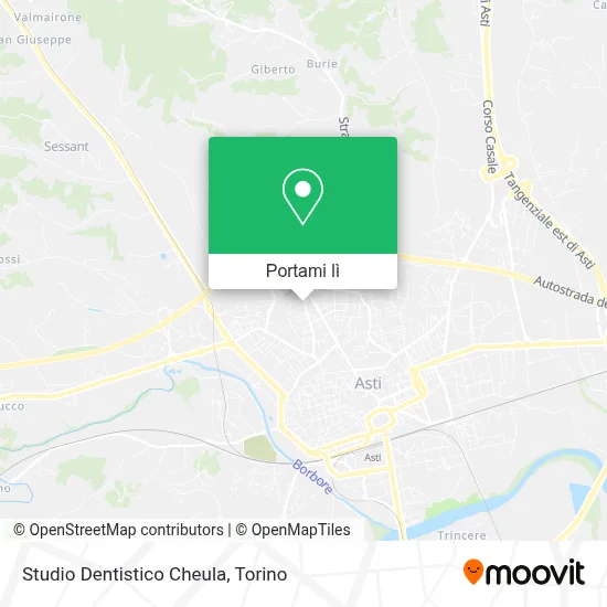 Mappa Studio Dentistico Cheula