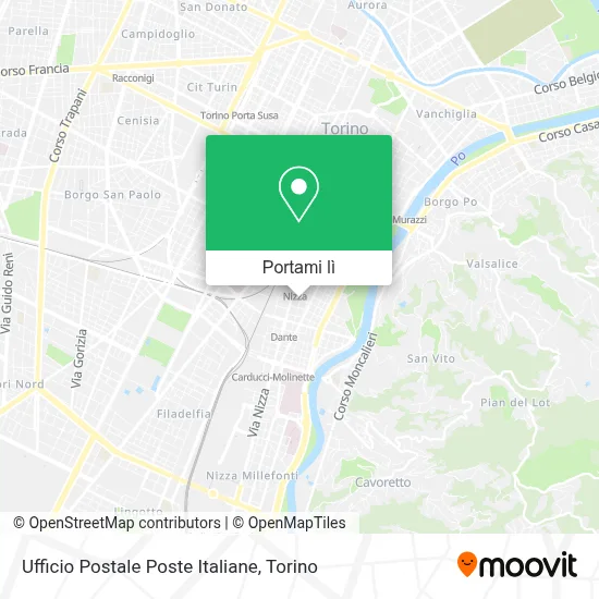 Mappa Ufficio Postale Poste Italiane
