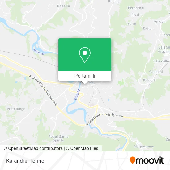 Mappa Karandre