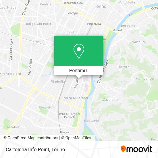 Mappa Cartoleria Info Point