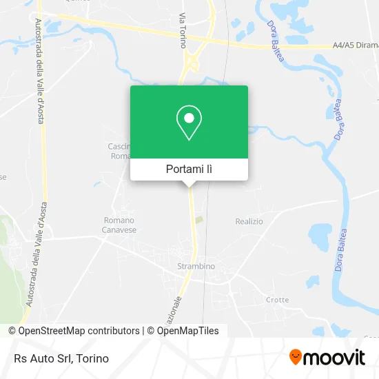 Mappa Rs Auto Srl