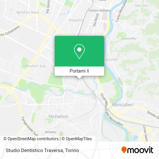 Mappa Studio Dentistico Traversa