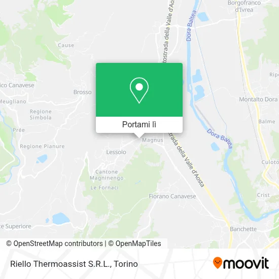 Mappa Riello Thermoassist S.R.L.