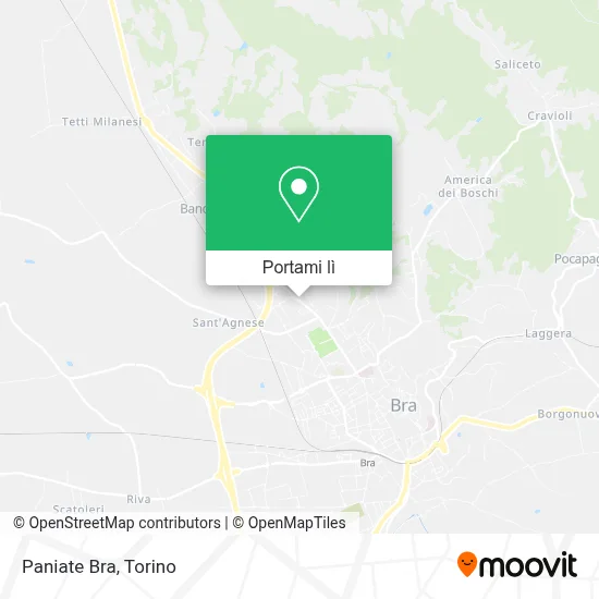 Mappa Paniate Bra