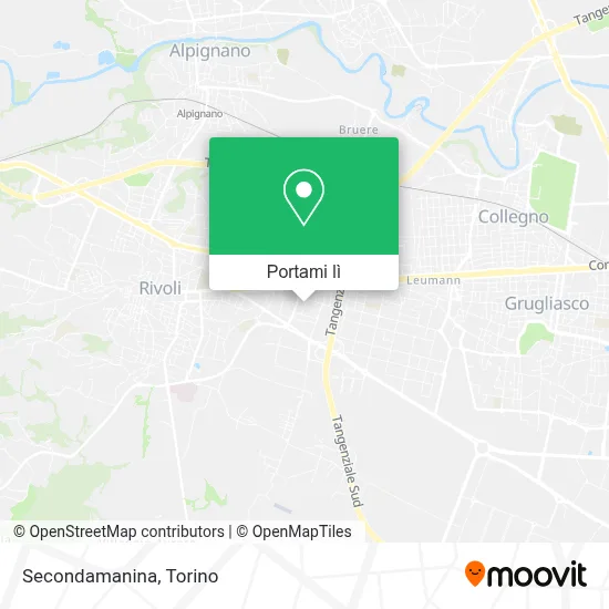 Mappa Secondamanina