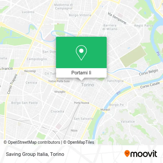 Mappa Saving Group Italia