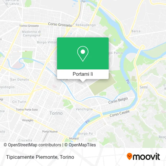 Mappa Tipicamente Piemonte