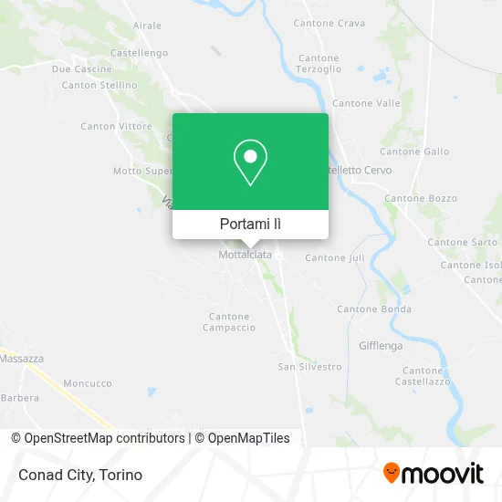 Mappa Conad City