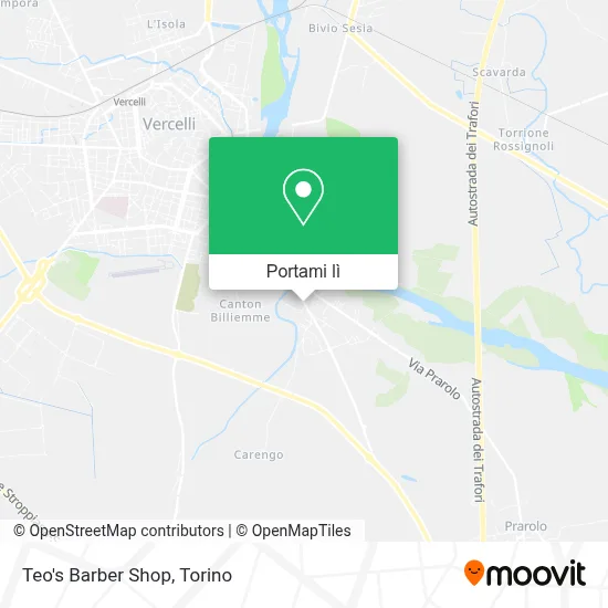 Mappa Teo's Barber Shop