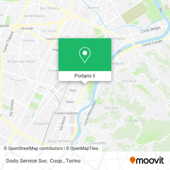 Mappa Dodo Service Soc. Coop.