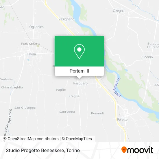 Mappa Studio Progetto Benessere