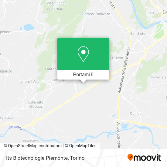 Mappa Its Biotecnologie Piemonte