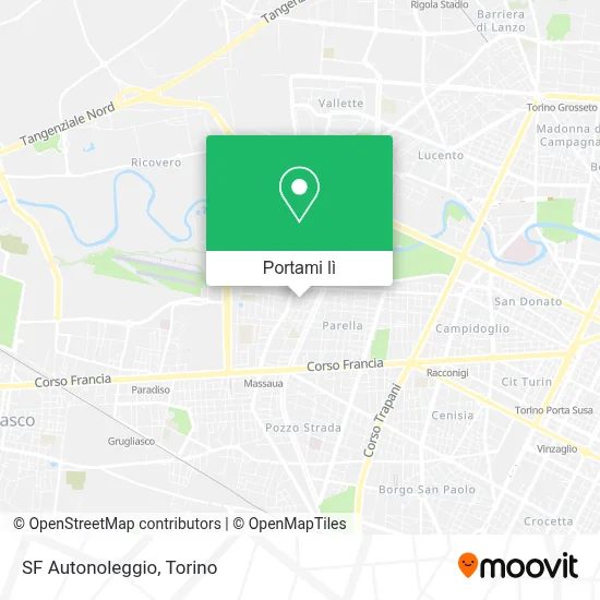 Mappa SF Autonoleggio