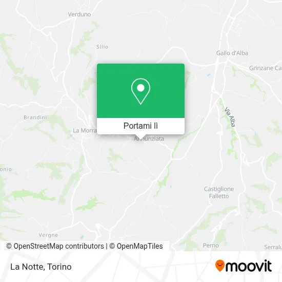 Mappa La Notte