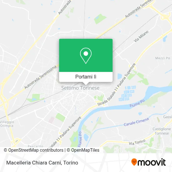 Mappa Macelleria Chiara Carni