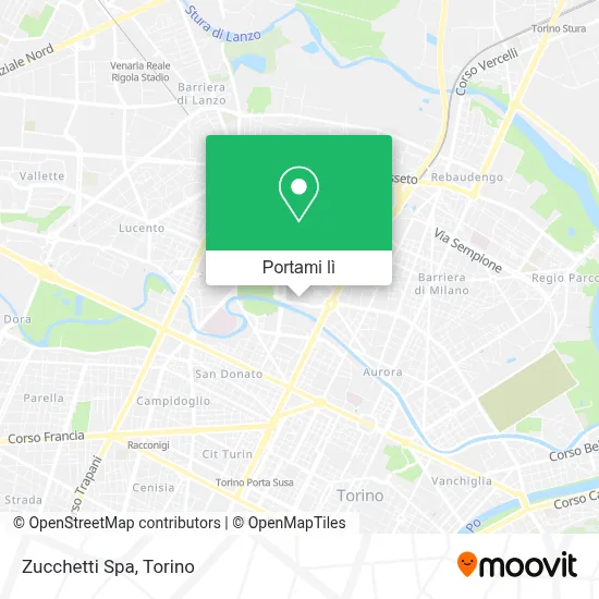Mappa Zucchetti Spa