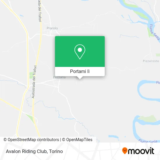 Mappa Avalon Riding Club