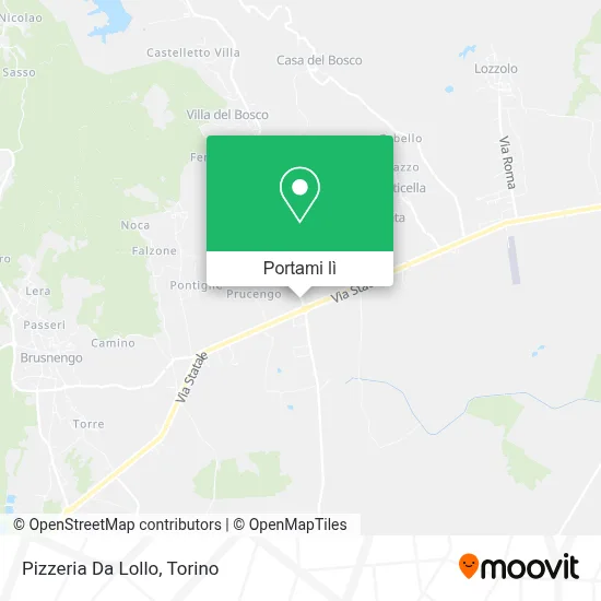 Mappa Pizzeria Da Lollo