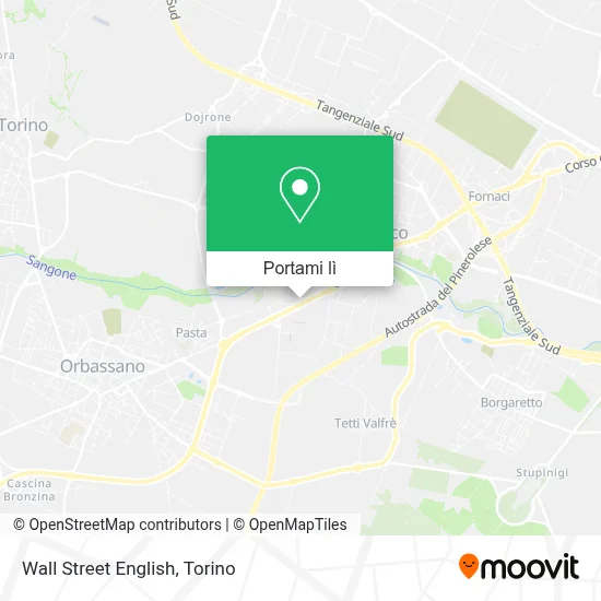 Mappa Wall Street English