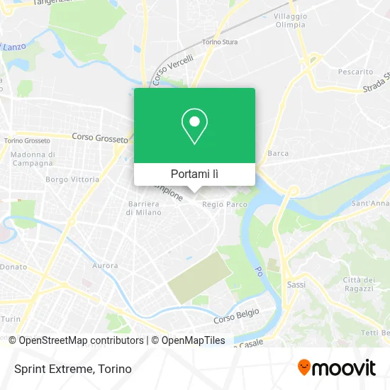 Mappa Sprint Extreme