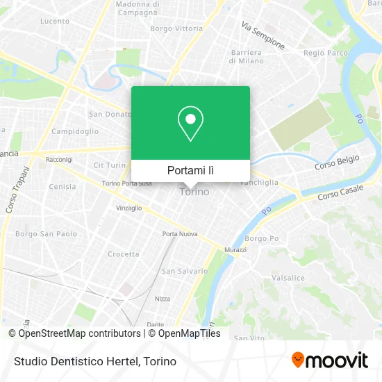 Mappa Studio Dentistico Hertel