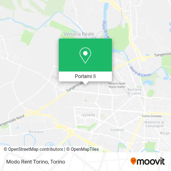 Mappa Modo Rent Torino