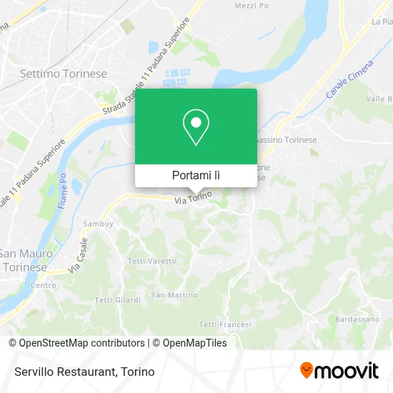 Mappa Servillo Restaurant