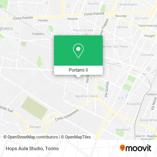 Mappa Hops Aula Studio