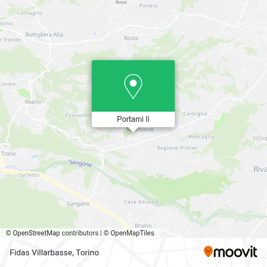 Mappa Fidas Villarbasse
