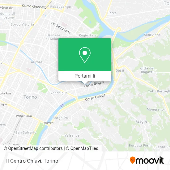 Mappa Il Centro Chiavi