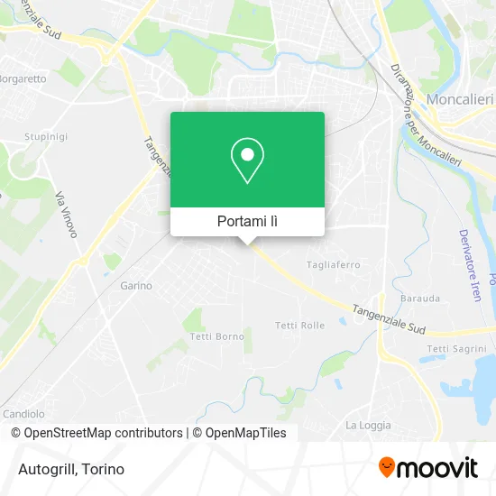 Mappa Autogrill
