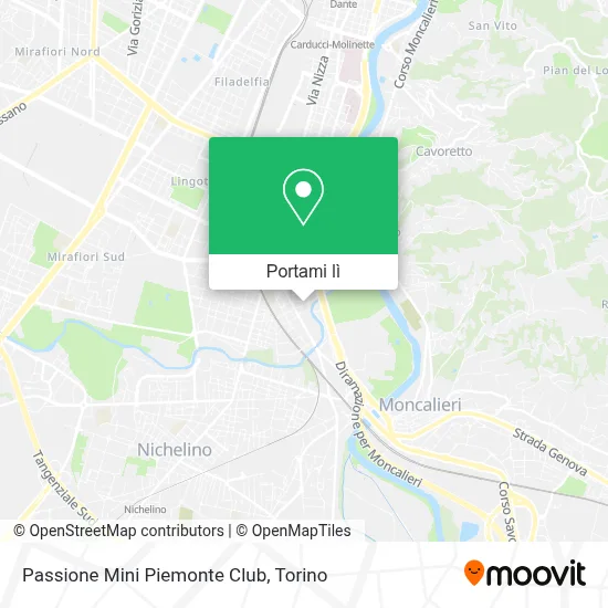 Mappa Passione Mini Piemonte Club
