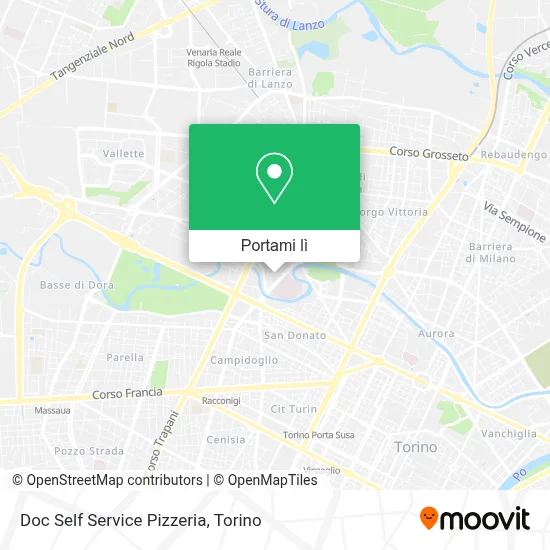 Mappa Doc Self Service Pizzeria
