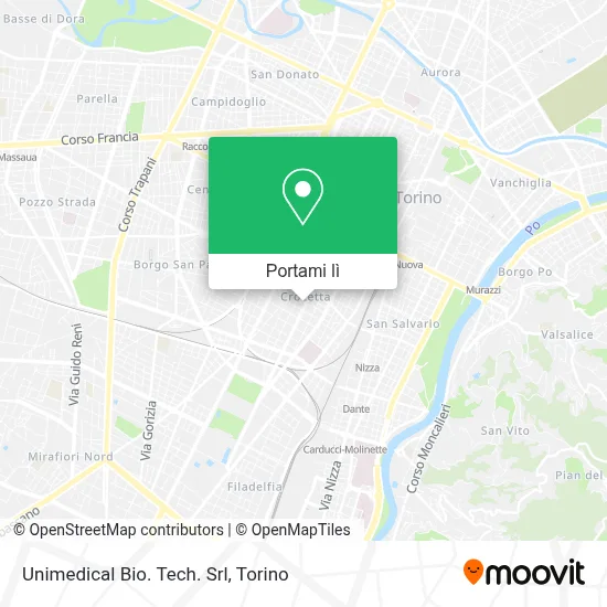 Mappa Unimedical Bio. Tech. Srl