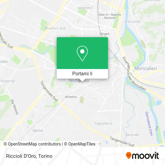 Mappa Riccioli D'Oro