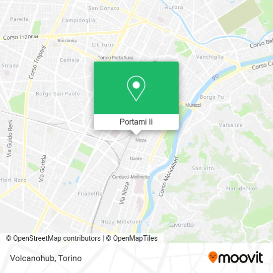 Mappa Volcanohub