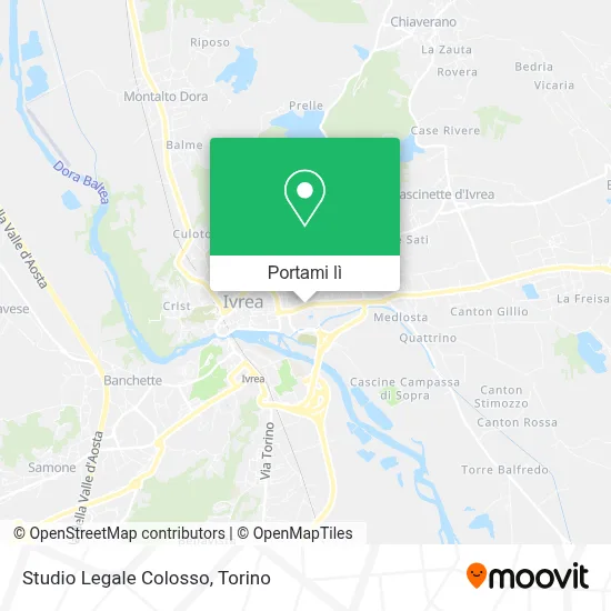 Mappa Studio Legale Colosso