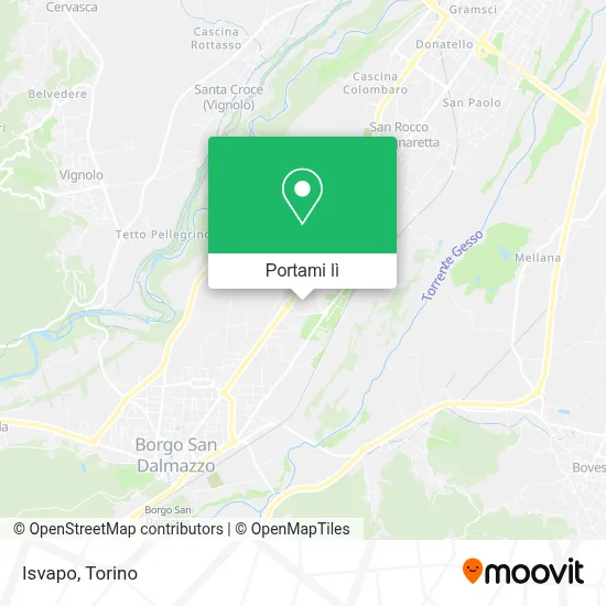 Mappa Isvapo