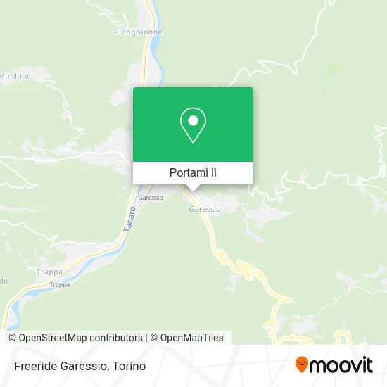 Mappa Freeride Garessio