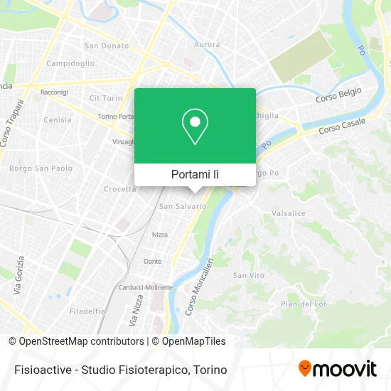 Mappa Fisioactive - Studio Fisioterapico