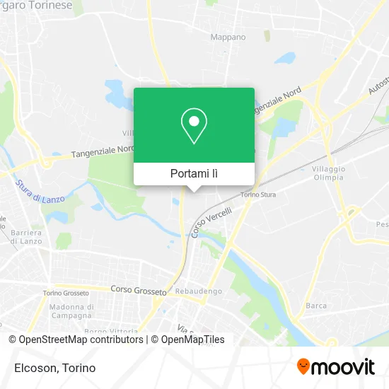 Mappa Elcoson