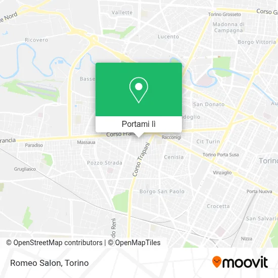 Mappa Romeo Salon
